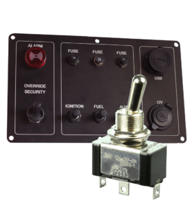 HMI Switches for industrial, commercial vehicles, medical, aerospace and defence.